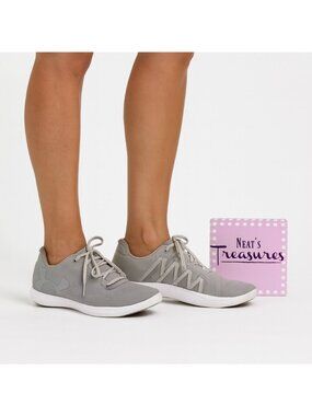Under Armour STREET PRECISION Gray Lightweight Lace Up Shoes Sz US 7.5 EU 38.5